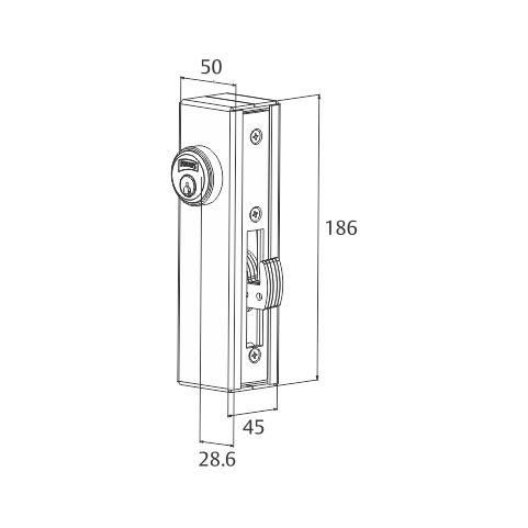 Herraje de cerraduras marca PHILLIPS: 595 CS